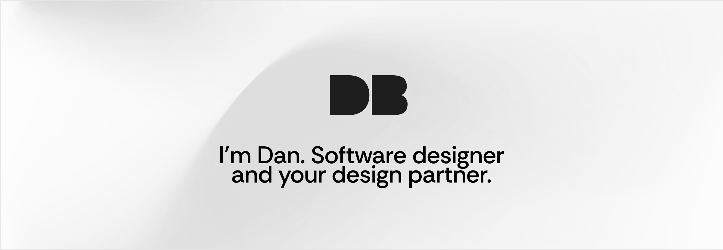 Logo on colored background